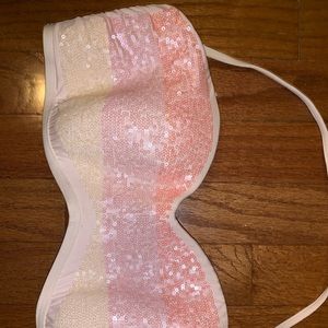 Xhilaration Swim - sequin bandeau bikini set Xhilaration Swim - sequin bandeau bikini set